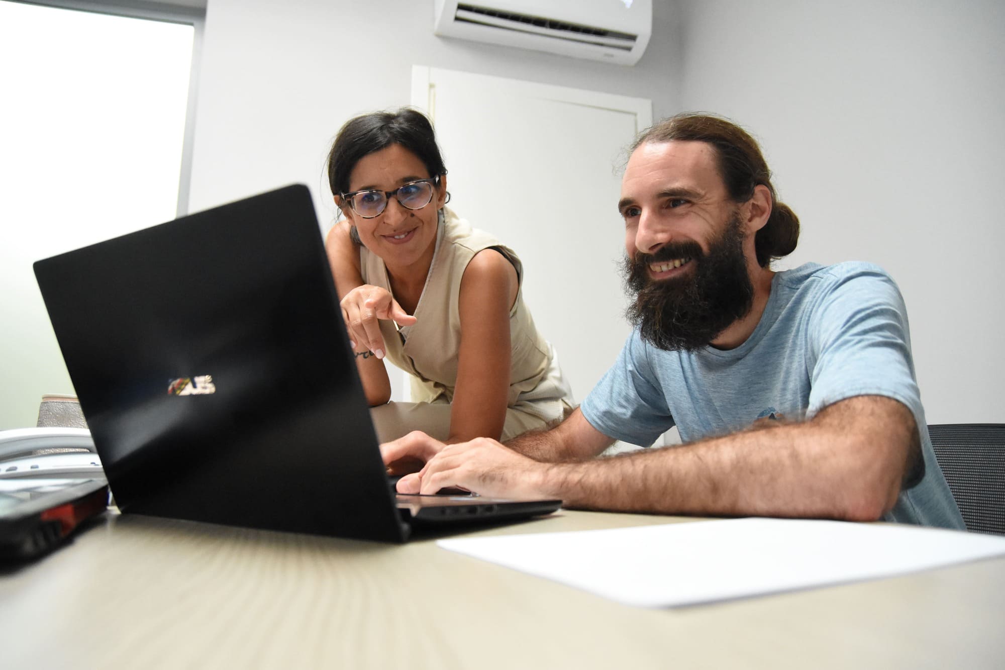 Matteo Zangrandi e Valentina Delfanti